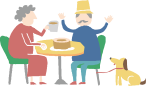 バウムクーヘンおいしいね!